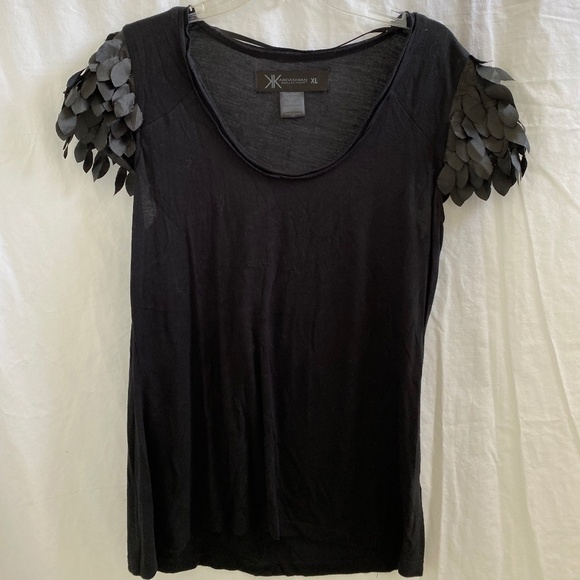 Kardashian Black Shirt Women's Size: X-Large - Picture 2 of 6